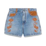 Afslappede Denim Shorts til Kvinder