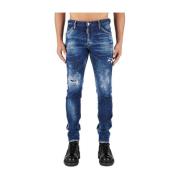 Cool Guy Slim-Fit Distressed Jeans