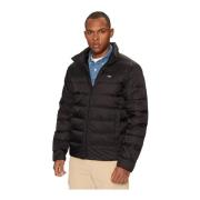 Sort Logo Puffer Jakke