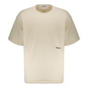 Maxi T-shirt med Ribbed Halsudskæring