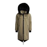 Vandtæt Mat Fishtail Parka