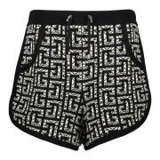 Logo Jacquard Bermuda Shorts