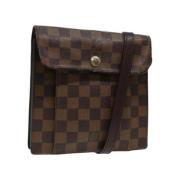 Pre-owned Canvas louis-vuitton-tasker