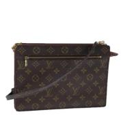 Pre-owned Canvas louis-vuitton-tasker