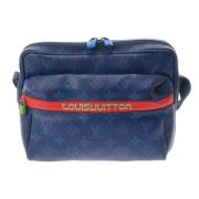 Pre-owned Canvas louis-vuitton-tasker