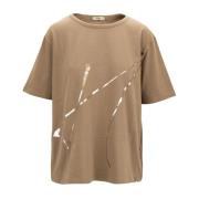 Herre Grafisk Print T-Shirt