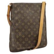 Pre-owned Canvas louis-vuitton-tasker