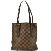 Pre-owned Canvas louis-vuitton-tasker