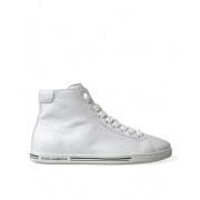 Elegant hvide High-Top Sneakers