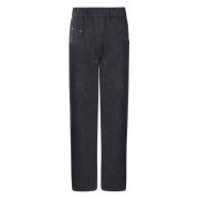 Bomuld Straight-Leg Jeans Made in Italy