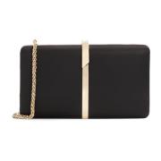 Chic lille clutch taske med skulderkæde