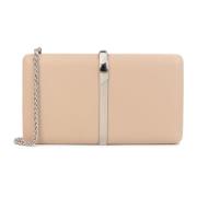 Dame beige clutch taske