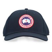 Logo Baseball Cap Polyester Justerbar