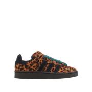 Leopard Print Retro Sneakers