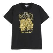 Ugle Grafisk Print T-shirt