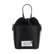 Stilfuld Bucket Bag med Kæde Strop