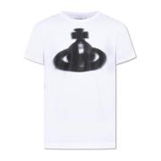 T-shirt med logo