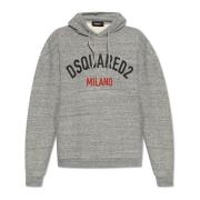 Sweatshirt med logo