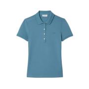 Ribbet finish bomuld polo shirt