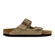 Beige Ruskind Sandaler Kollektion SS25