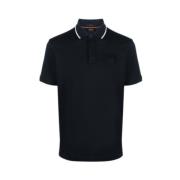 Slim Fit Polo Skjorte Mørkeblå