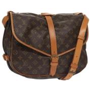 Pre-owned Canvas louis-vuitton-tasker