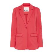 Stilfuld Blazer Jakke Geranium