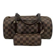 Pre-owned Canvas louis-vuitton-tasker