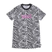 Zebra Daze Pige Tee Kjole