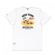 NE Food Pack Tee - Hvid/Orange