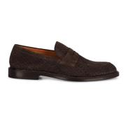 Klassiske Suede Penny Loafers