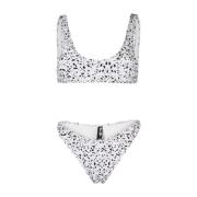 Hvid Polka Dot Bikini Coolio