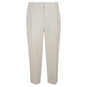 Beige Bukser Pantalone