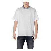 Plain Rundhals T-shirt i bomuld