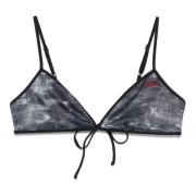 Skyet Print Bikini Top Sort