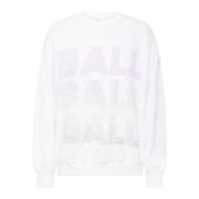 Cool Logo Sweatshirt Blanc De Blanc