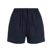 Afslappede Linnedshorts