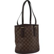 Pre-owned Canvas louis-vuitton-tasker