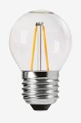 Shine LED Filament Globe Clear E27