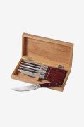 Grillkniv Wood 6-pak