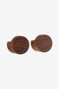 Knop/knage Wood Knot Small 2,8 cm 2-pak