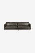 BePureHome - 3-pers. sofa Rodeo, øko-læder - Sort - Sofaer - - Homeroo...