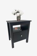 Wood Furniture - Sidebord Vesa - Sort - Sengeborde - - Homeroom