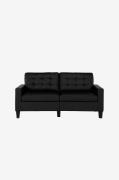 Dorel Home - Sofa Emily - Sort - 3-pers. sofaer - - Homeroom