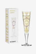 Ritzenhoff - Champagneglas Goldnacht NO:26 - Transparent - Vinglas - -...