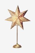 Star Trading - Stjerne på fod Antique - Guld - Adventsstjerner - - Hom...