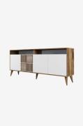 Hanah Home - Aflastningsbord Milan 180 cm - Brun - Skænke & sideboards...