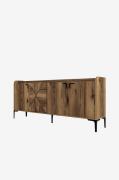 Hanah Home - Aflastningsbord Venedik - Brun - Skænke & sideboards - - ...