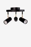 Globen Lighting - Plafond Hubble 3 - Sort - Plafonder - - Homeroom