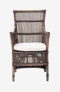 NovaSolo Furniture - Stol Duchess (sæt med 2) Wickerworks - Brun - Sto...